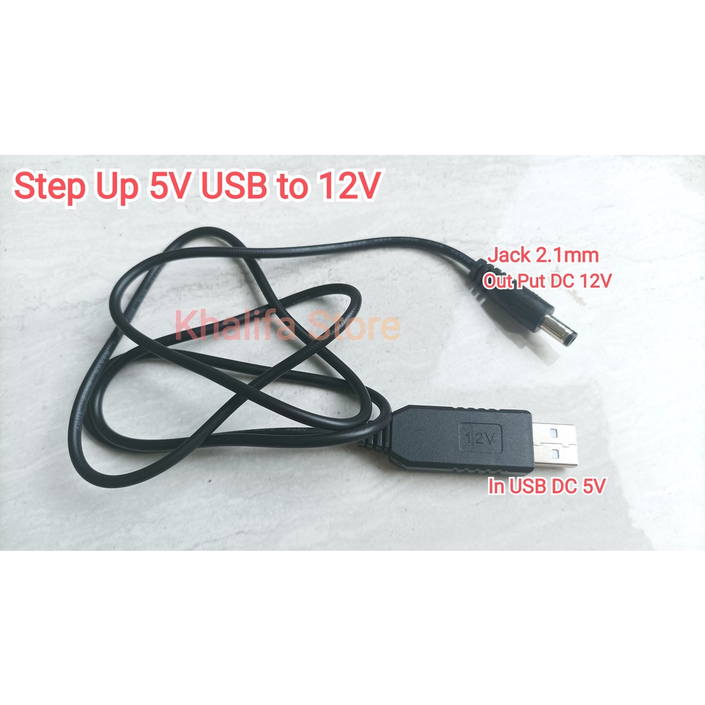 Modul Kit Kabel USB Inverter Konverter Conferter Booster Boster Step up Stepup Power supply DC 5 5Vo