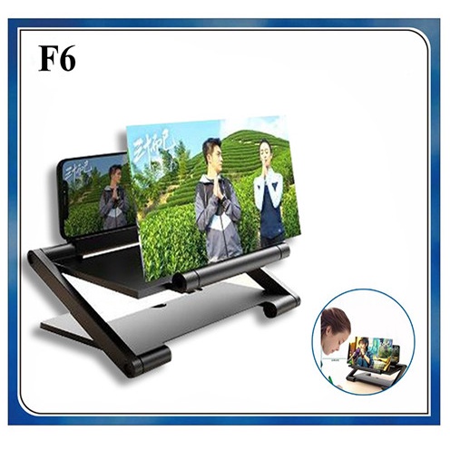 KACA PEMBESAR LAYAR 3D F6 / ENLARGED SCREEN LAYAR PEMBESARHPLCD - Putih