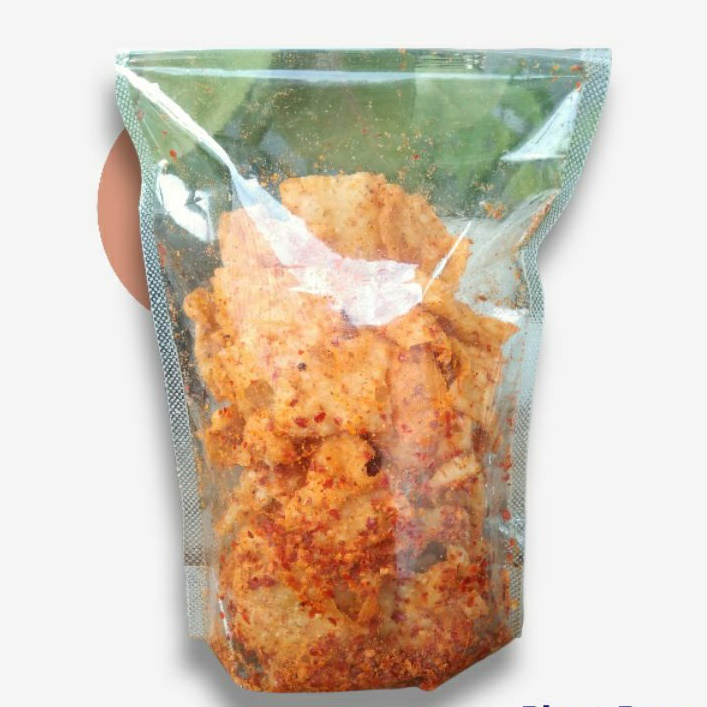 

Keripik Pangsit Pedas Premium 30 gram