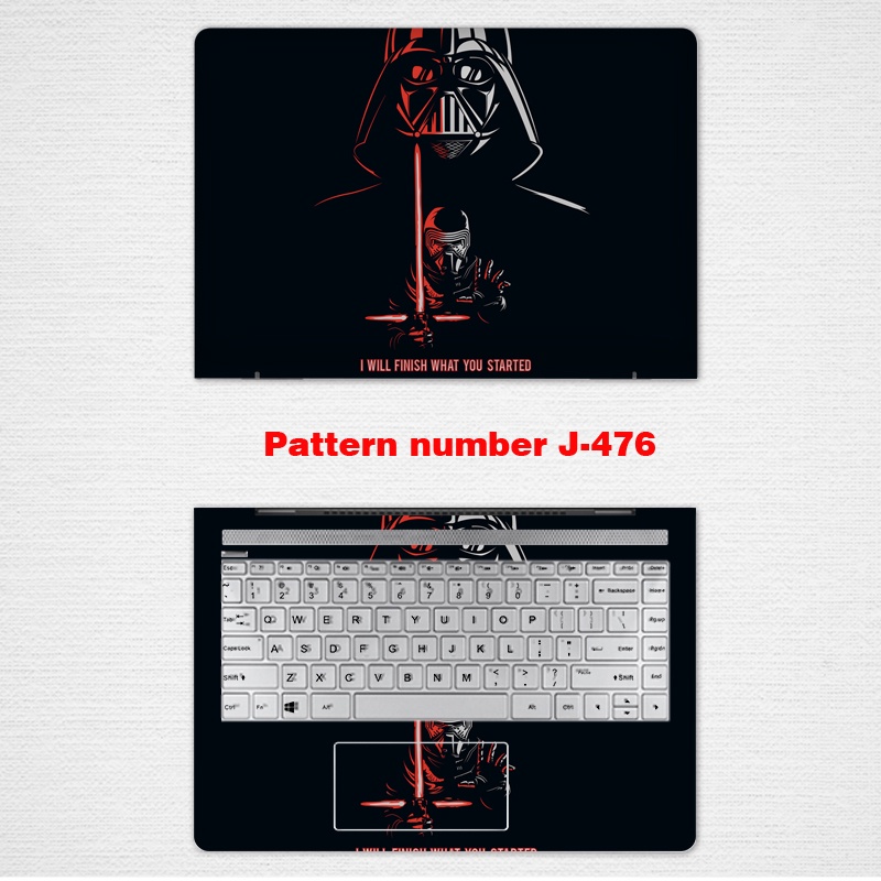 2 Pcs Stiker Pelindung Laptop UNIVERSAL Motif Marvel Ukuran 12 13 14 15.6 Inch Untuk ASUS GA502VivoBook14F TP470E M513 X513