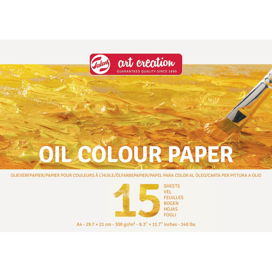 

Talens Art Creation Oil Colour Paper A4 29.7x21cm