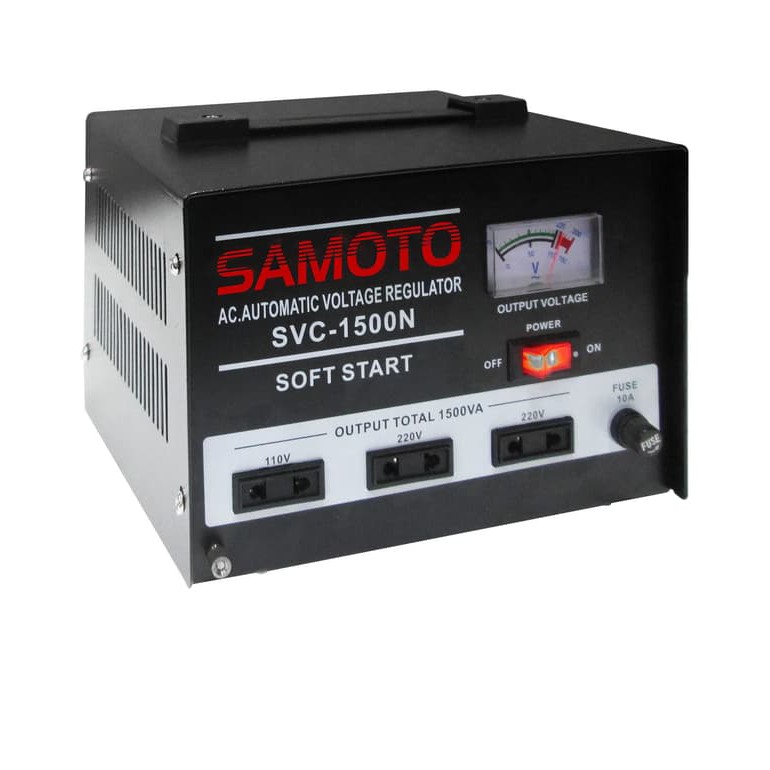 Digital Stabilizer SAMOTO 1500N Single Phase