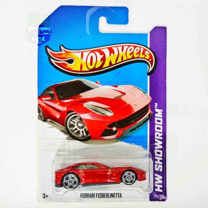Hot Wheels HotWheels Ferrari F12 Berlinetta F12Berlinetta Merah Red HW SHOWROOM