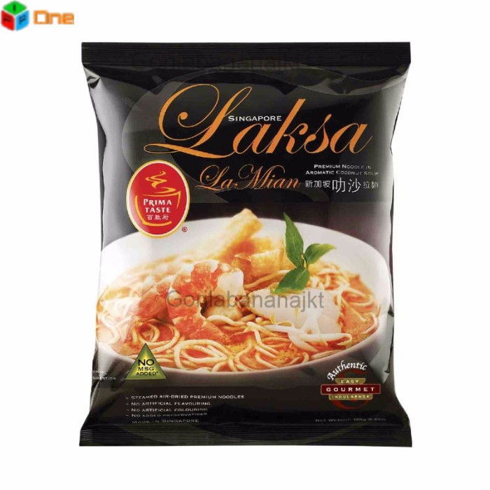 

Prima Taste La Mian Premium Instant Noodles Laksa HALAL SATUAN