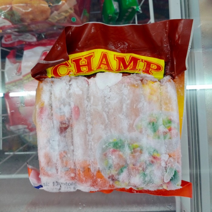 

champ beef sosis 375gr