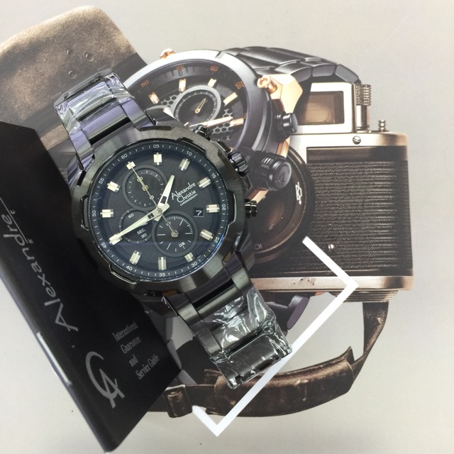 Alexander cristie rantai variasi warna pria 6523 MC original 100%