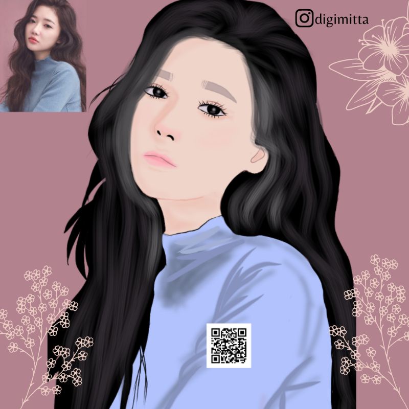 Edit Foto Digital - Vector - Fanart - Kado Wisuda - Jasa Edit Foto Vector