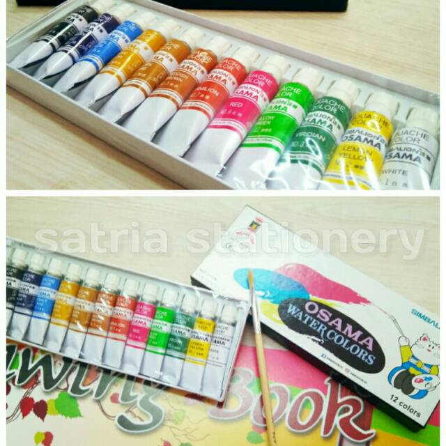 CAT  AIR  OSAMA  12 WARNA Shopee Indonesia  CAT  AIR  OSAMA  12 WARNA Shopee Indonesia