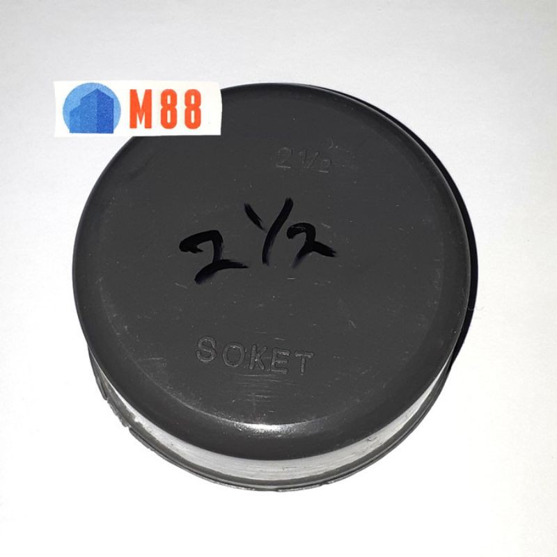 Dop 2 1/2 inch PVC Lokal - Tutup Pipa 2.5 2,5 Cap