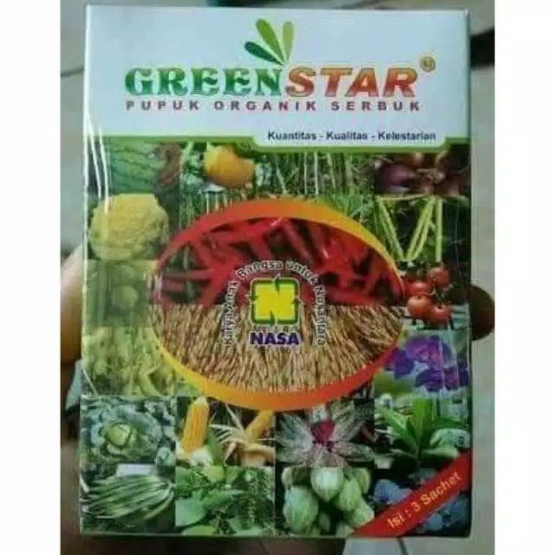 Pupuk greenstar serbuk nasa#Greenstar pupuk organik nasa