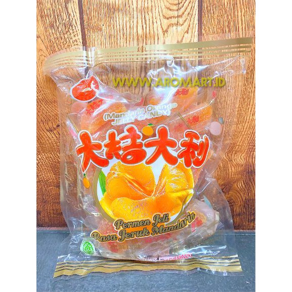 

HONGMAO Permen Jelly Jeruk - 504g