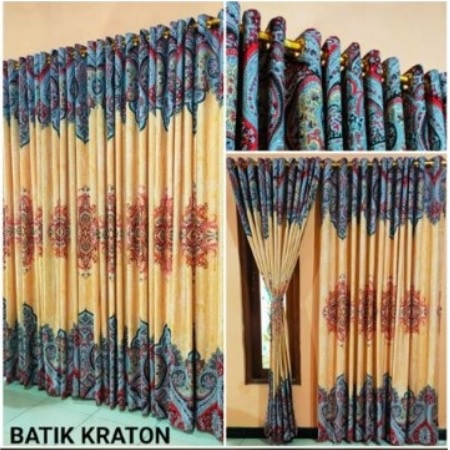 HORDENG RING MTF EMBOSS KUSUMA HORDENG RING MTF KERATON Hordeng Ring 12 Green Floral 130x220