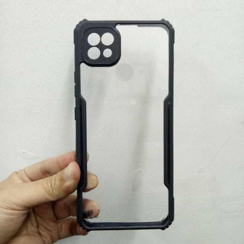 PROMO Case REALME C21Y C21 C20 C25 C25s Hard Case Shockproof Tranparan Protect Kamera