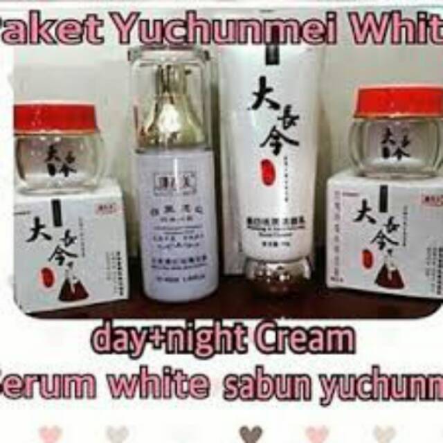 Paket Lengkap Yu Chun Mei Putih White Rose
