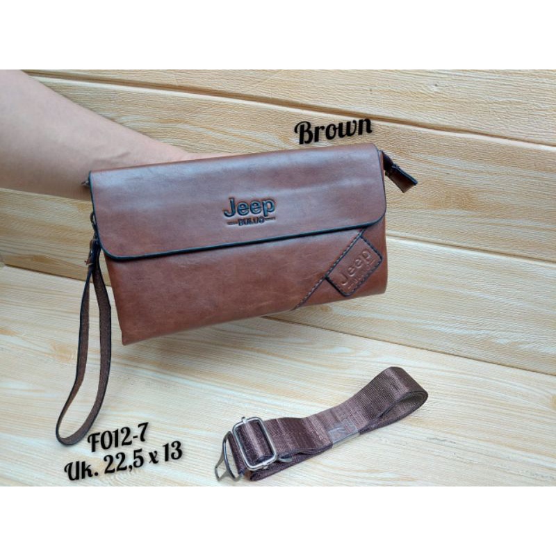 Hand Bag Kulit Pria Import Premium Model Terbaru Bisa COD