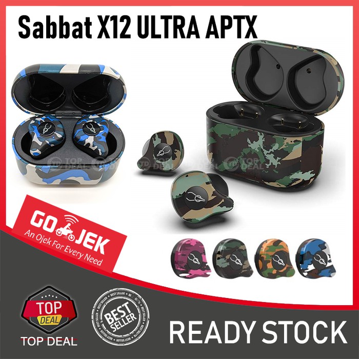 Sabbat X12 Pro Earphone Bluetooth Headset Headphone Alt Sabbat E12 - Amazon