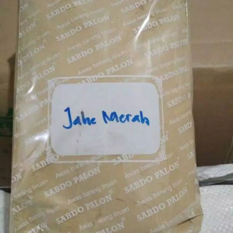 

1kg bubuk jahe merah sabdo palon murni tnpa campuran