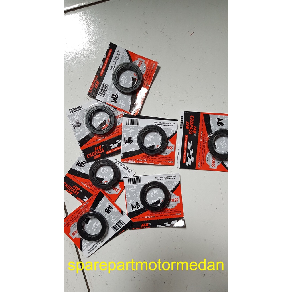 Seal Gear Depan Binter GTO Binter Merzy Mercy 25x37x6 Sil Gir Depan