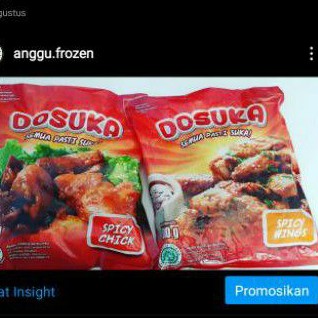 

ayam spicy wing & spicy chick "Dosuka" harga perpcs