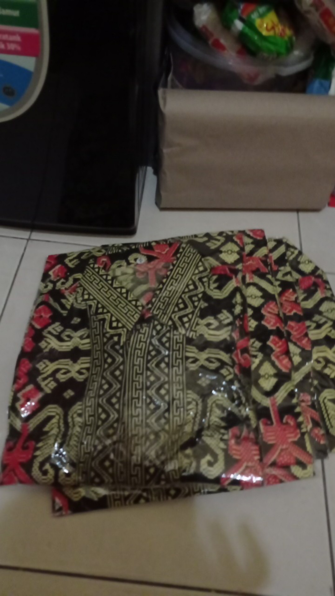 Bswart Batik Hrb026 Kenongo Hem Pendek Padi Pekalongan M L Xl Batik Pria Murah Modern Grosir
