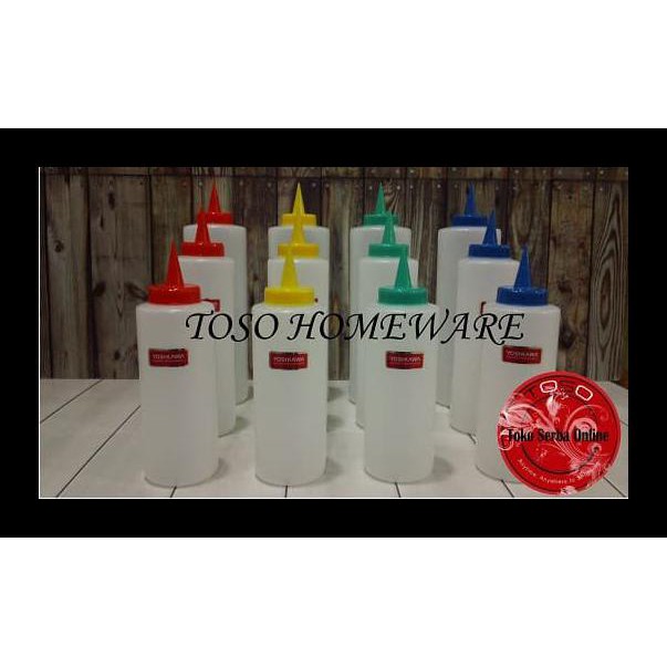 

BOTOL PLASTIK MAYONAISE, SAUCE CABE, KECAP, MINYAK, SAUS UK MENENGAH BERKUALITAS