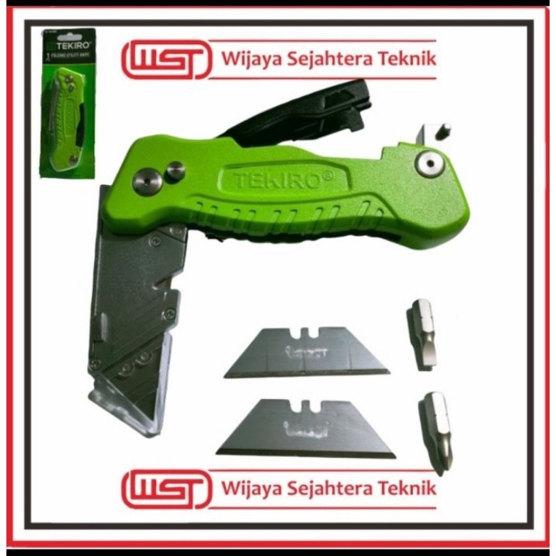 

Folding utility knife Tekiro - Cutter Multifungsi - CUTTER knife kater
