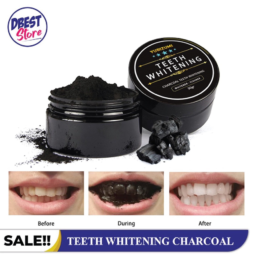 DBEST STORE - BISA COD [ ORIGINAL 100% HALAL ] Pemutih Gigi Kuning Alami Instant Permanen Teeth Whitening Powder