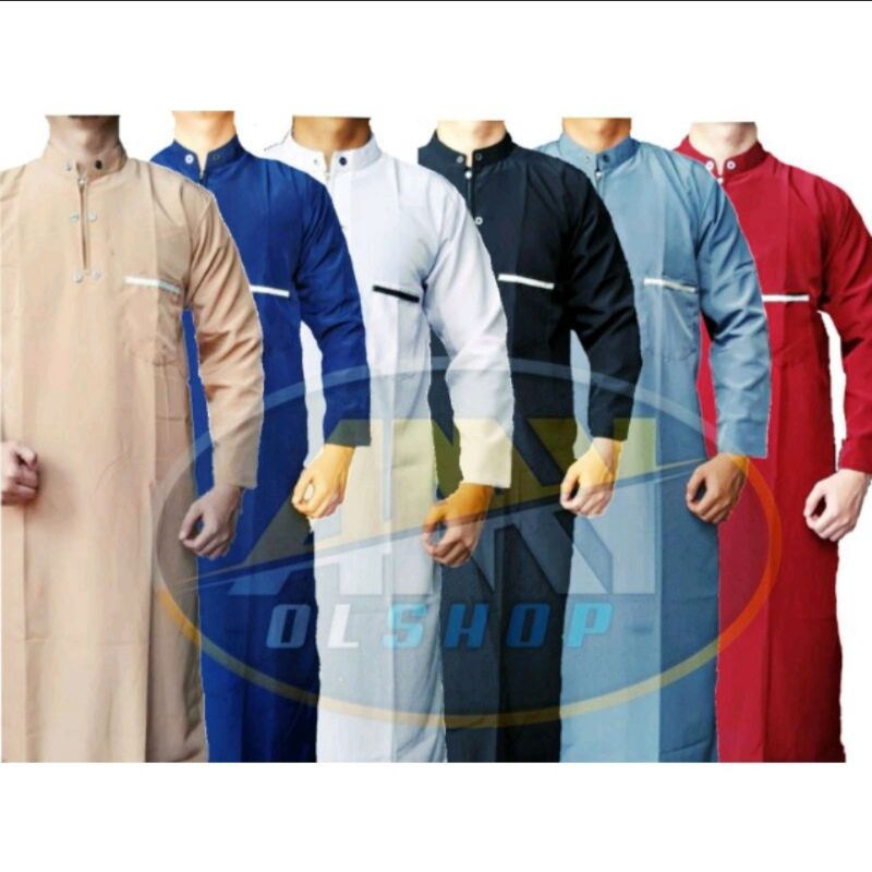 COD ✔ jubah pria dewasa terbaru / gamis pria dewasa terlaris