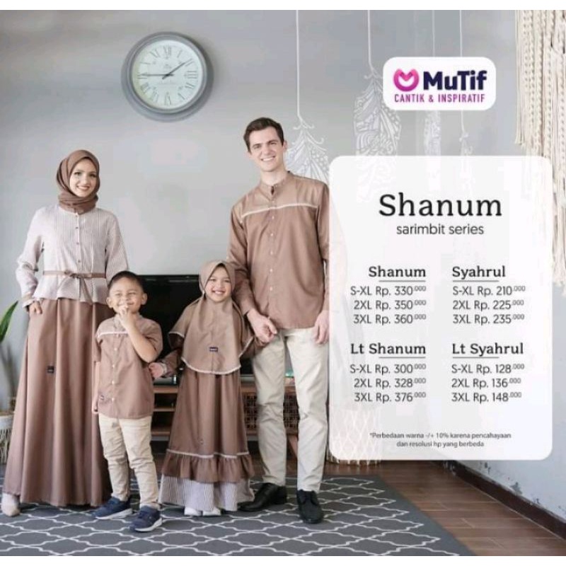 Mutif SHANUM sarimbit series