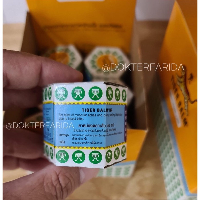 Tiger Balm Inhaler 2 in 1 Original Thailand - Inhaler Minyak Angin Balsam