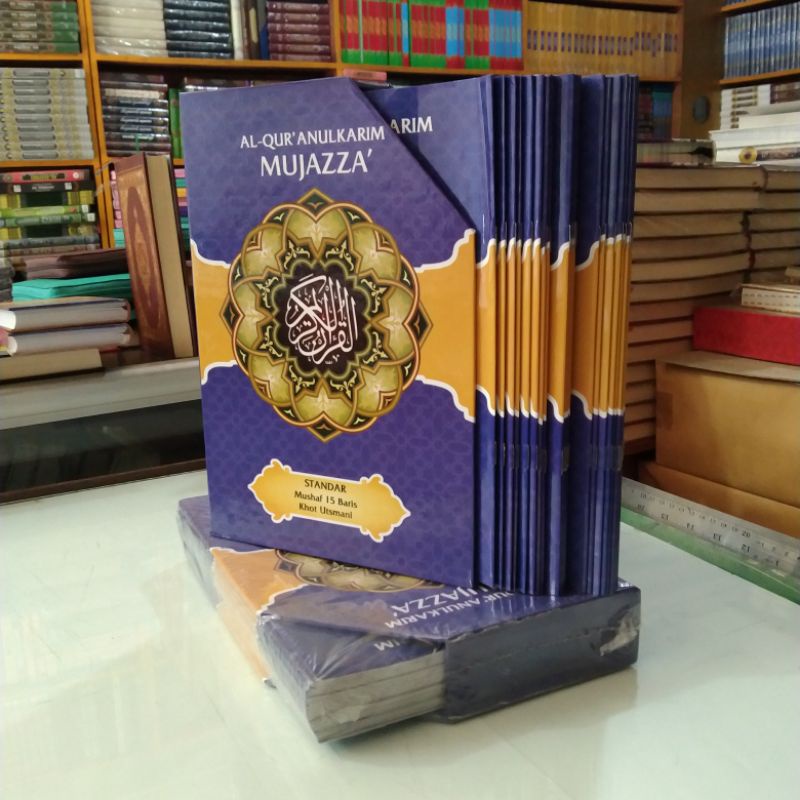 Mujazza Al Quran Per Juz Isi 30 Juz Khat Utsmani Ukuran Besar