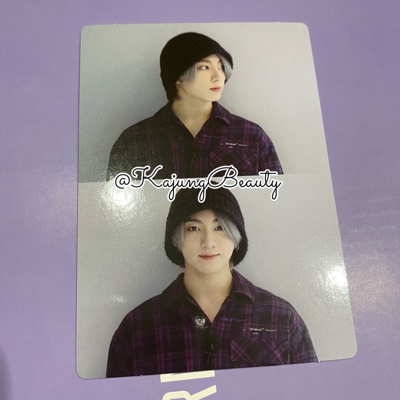 100% official BTS merch box 3 photocard PC official jk jungkook