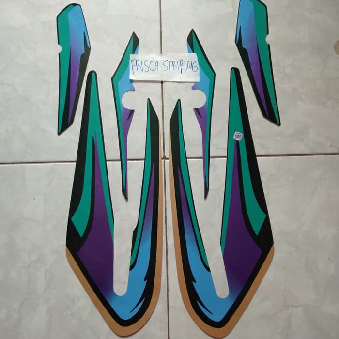 striping rx spesial 1996 biru