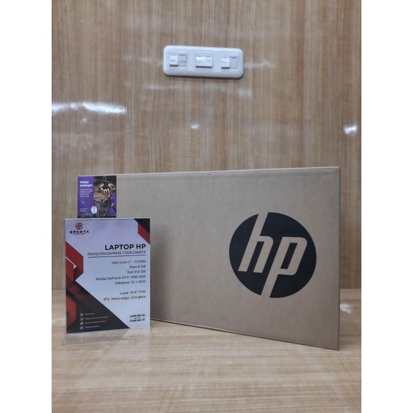 Laptop HP Pavilion Gaminv 15DK2068TX Core i7 Gen 11 Ram 8 GB SSD 512 GB Nvidia Geforce GTX 1650 4 GB