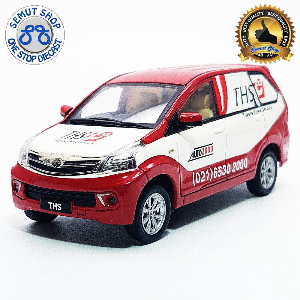 Diecast Toyota Avanza G miniatur mobil toyota Avanza G Toyota Home Service Indonesian Auto 2000
