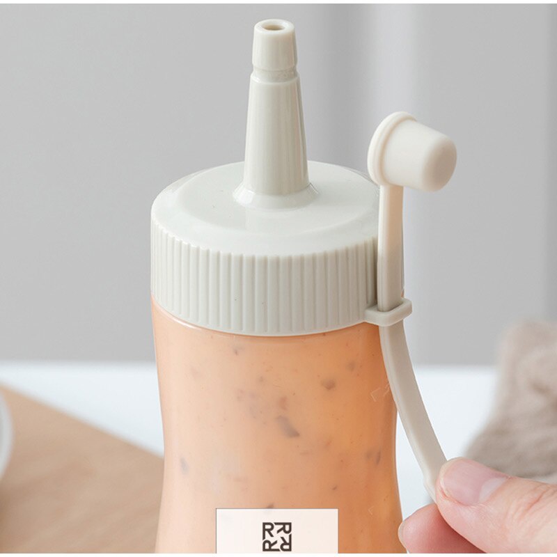 Botol Caos Kecap Mayones Plastik Sambal 350ml DELLE Ketchup Tempat Wadah Sambal Anti Tumpah