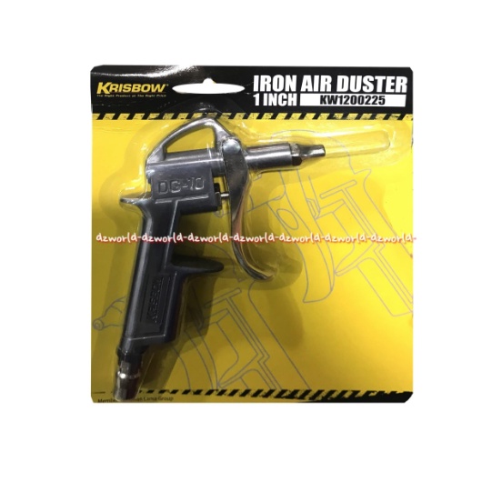 Krisbow Iron Air Duster 8 CFM Alat Pistol Kepala Semprot Pembersih Debu Untuk Tekanan Udara Semprotan Angin Bertekanan