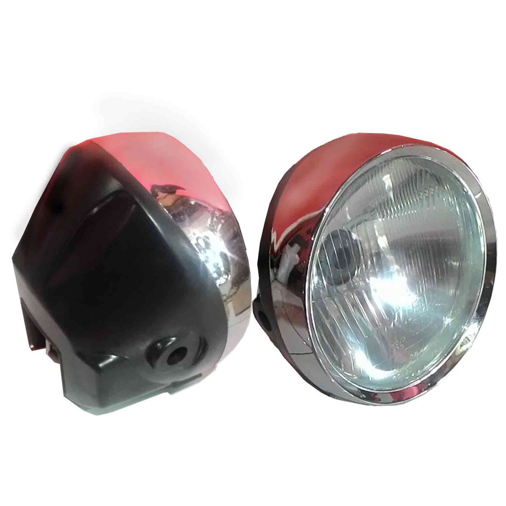 Headlamp Autopal H4 7 Inch Lampu Motor Tiger Revo Modifikasi Bonus