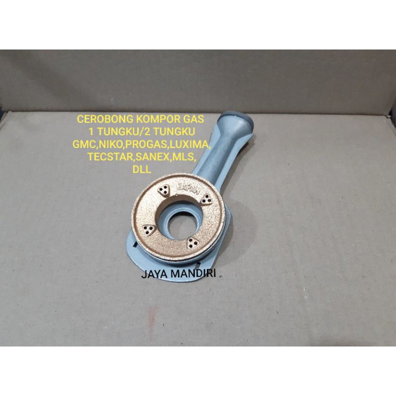 Cerobong Kompor Gas SET GMC / Sanex / MLS / PROGAS / TECSTAR / NIKO / Luxima