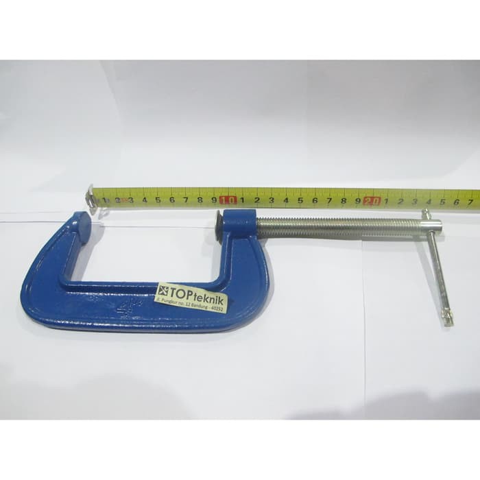 Jual Promo Klem C 4 inch Catok C 4inch menjepit besi kayu woodworking Terlaris