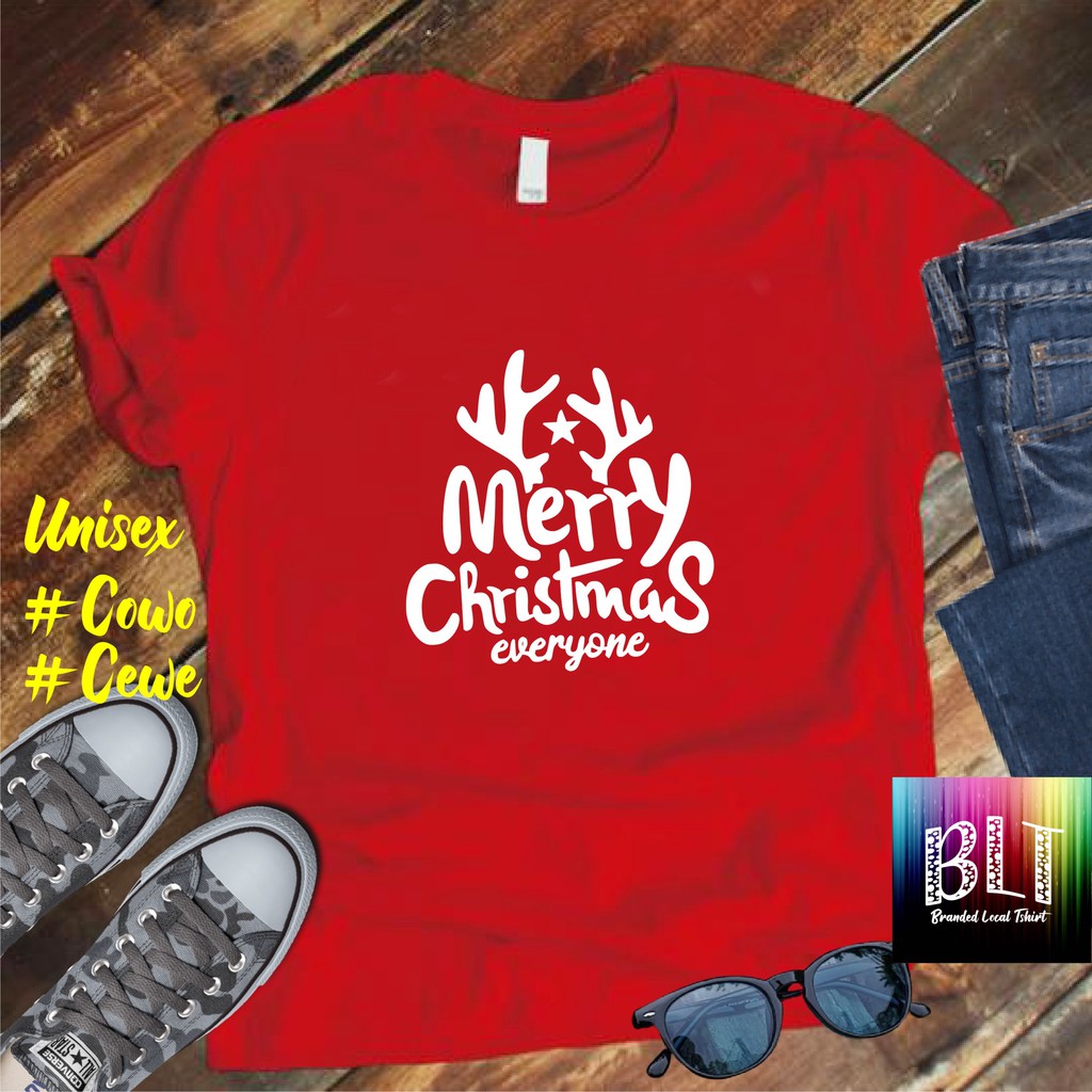 Beli 10 Gratis Kaos Random- KAOS NATAL 2022 EVERYON0E/DEWASA DAN ANAK2/KAOS CHRISTMAS /CHRISTMAS VIBES / KAOS PRIA / KAOS WANITA / KAOS KEREN / KAOS KEKINI-KINIAN /KAOS  NATAL MURAH/KAOS KATUN 30S / KAOS UNIK pakaian natal kaos /KAOS NATAL 2022/BAJU NATAL