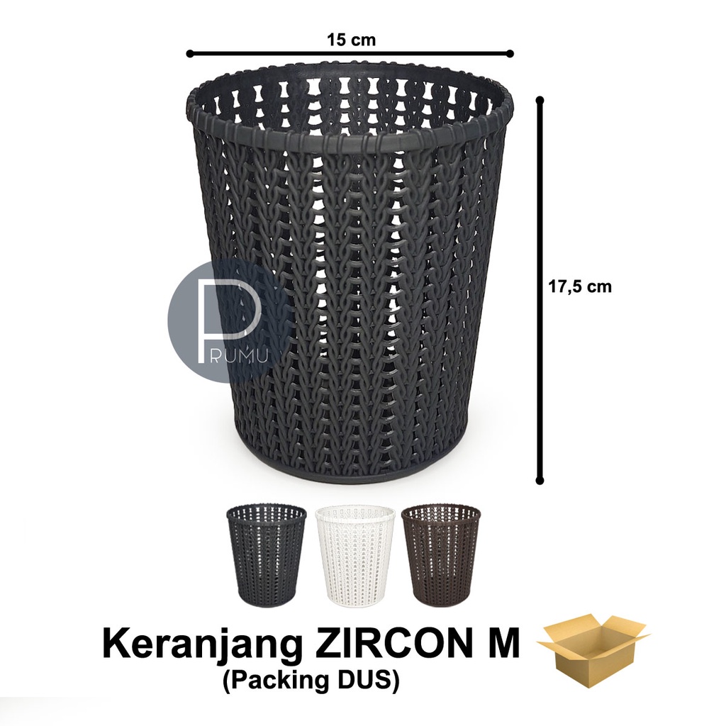 Grosir Keranjang Plastik Serbaguna - Tempat Penyimpanan - Keranjang Penyimpanan - Keranjang Kecil - Zircon M