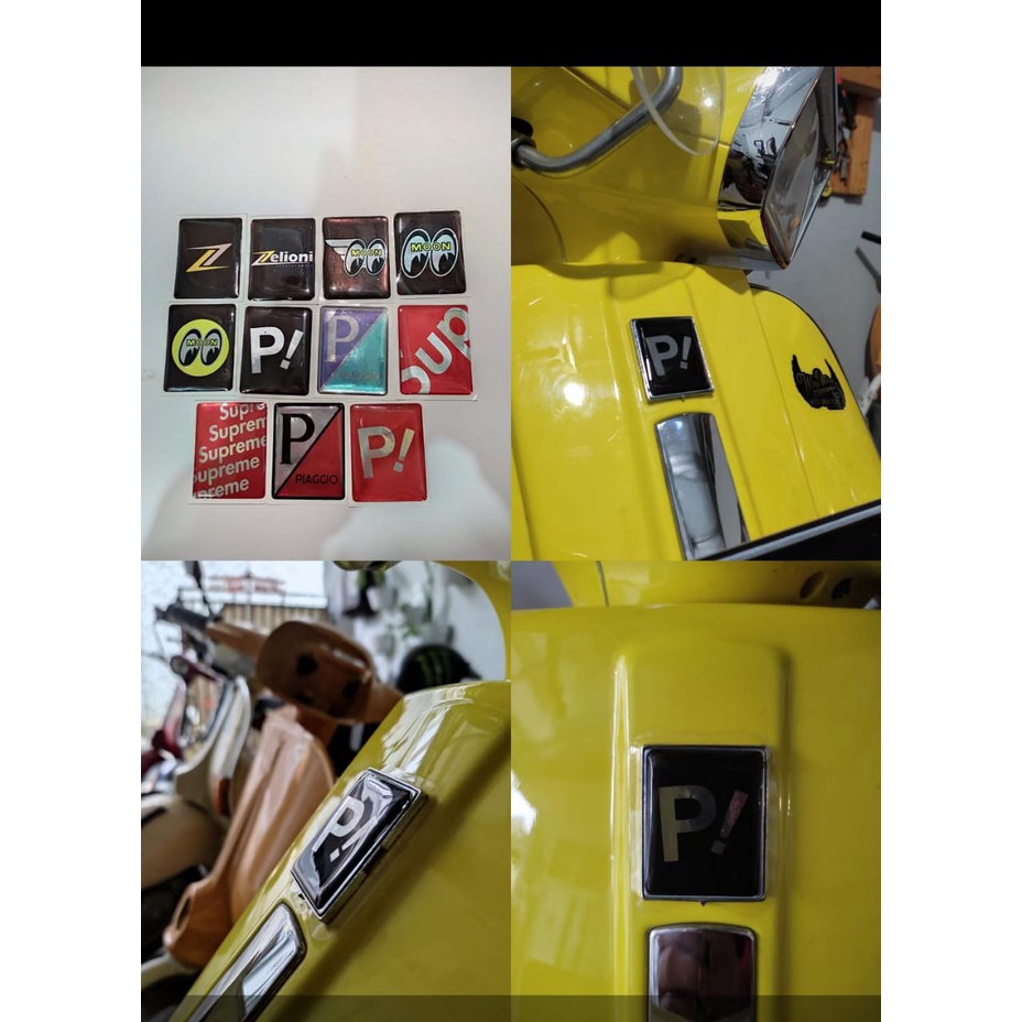 

stiker timbul premium lycal resin