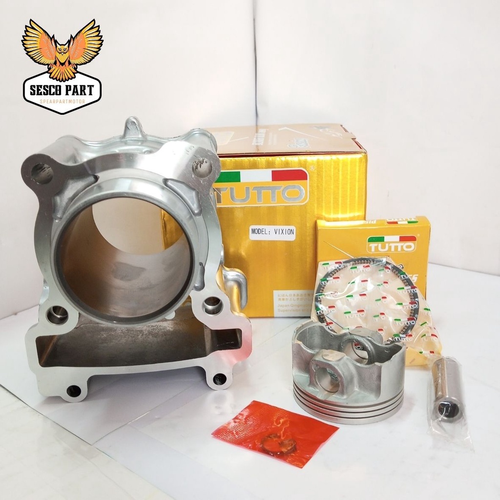 BLOK SEHER ASSY BORING ASSY CYLINER BLOK KIT VIXION 150 BORE UP FOR JUPITER MX 135 CC PREMIUM TUTTO