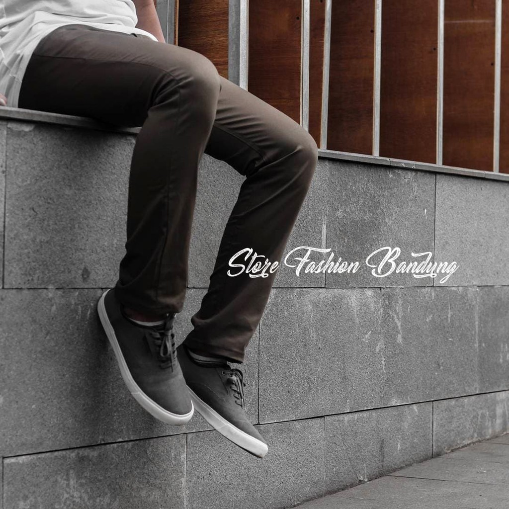 Celana Chino Old Brown Celana Jeans I8X8