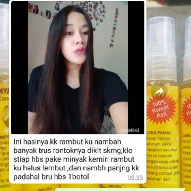 Vitamin Rambut Minyak Kemiri Asli Serum Penumbuh Alis Bulu Mata Jambang Brewok Ukuran 50ml Shopee Indonesia