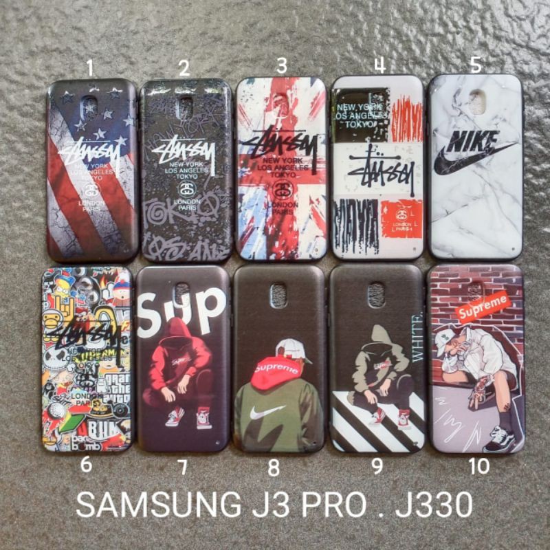 Jual Soft Case Samsung J3 Pro J330 2 Motif Motif Karakter Cowok Softcase Softsell Softshell Silikon Shopee Indonesia
