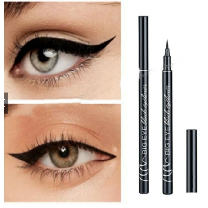 EYELINER WATERPROFF Anti air Anti keringat pen pencil tahan lama warna hitam ORIGINAL