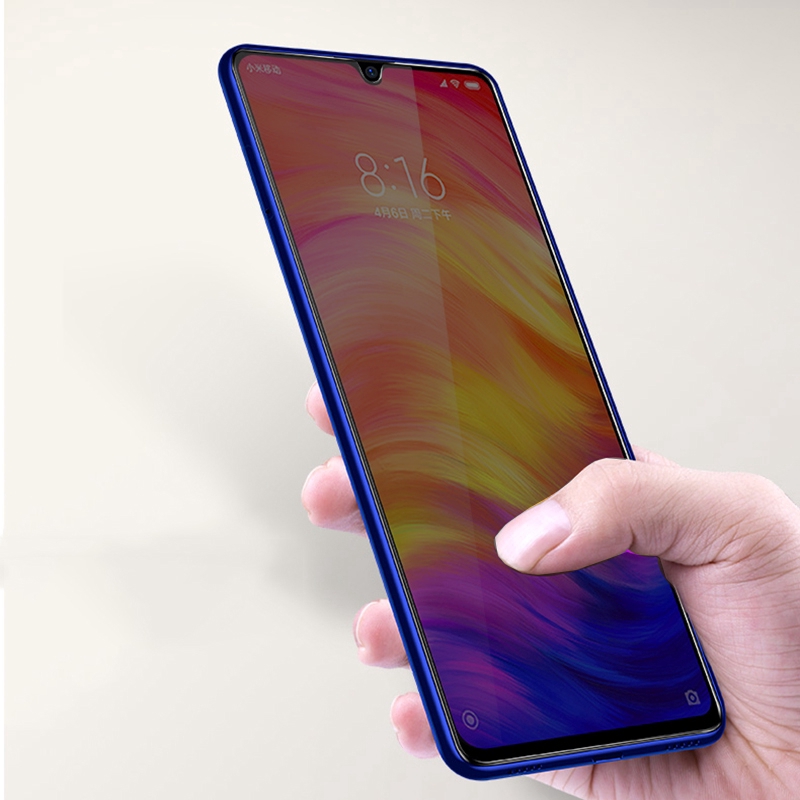 Pelindung Layar Tempered Glass 9h Anti Spy Untuk Xiaomi Redmi Note 7