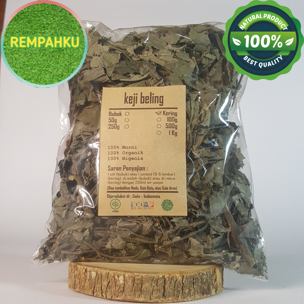 

DAUN KEJI BELING KERING 1000 GRAM / 1 KG - Strobilanthes Crispa